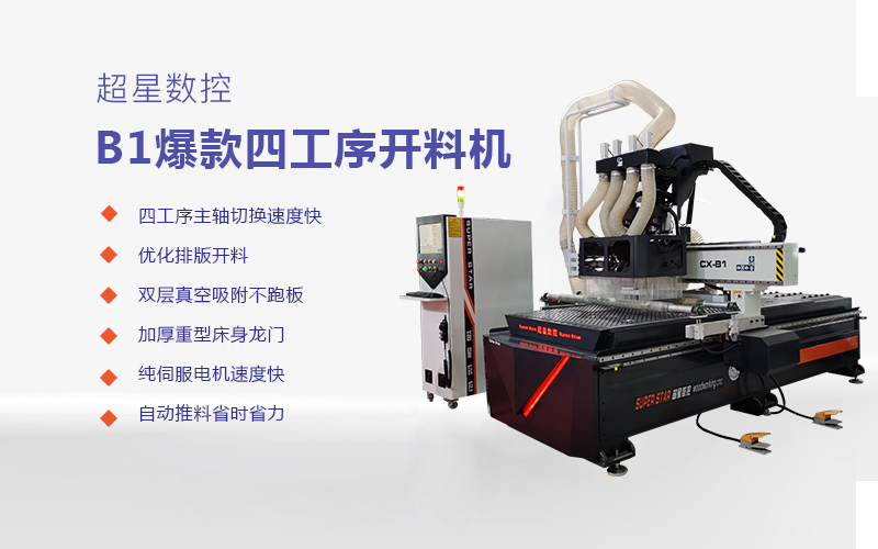 龍門(mén)式門(mén)墻柜曲面一體加工中心開(kāi)料機(jī)CX-B18